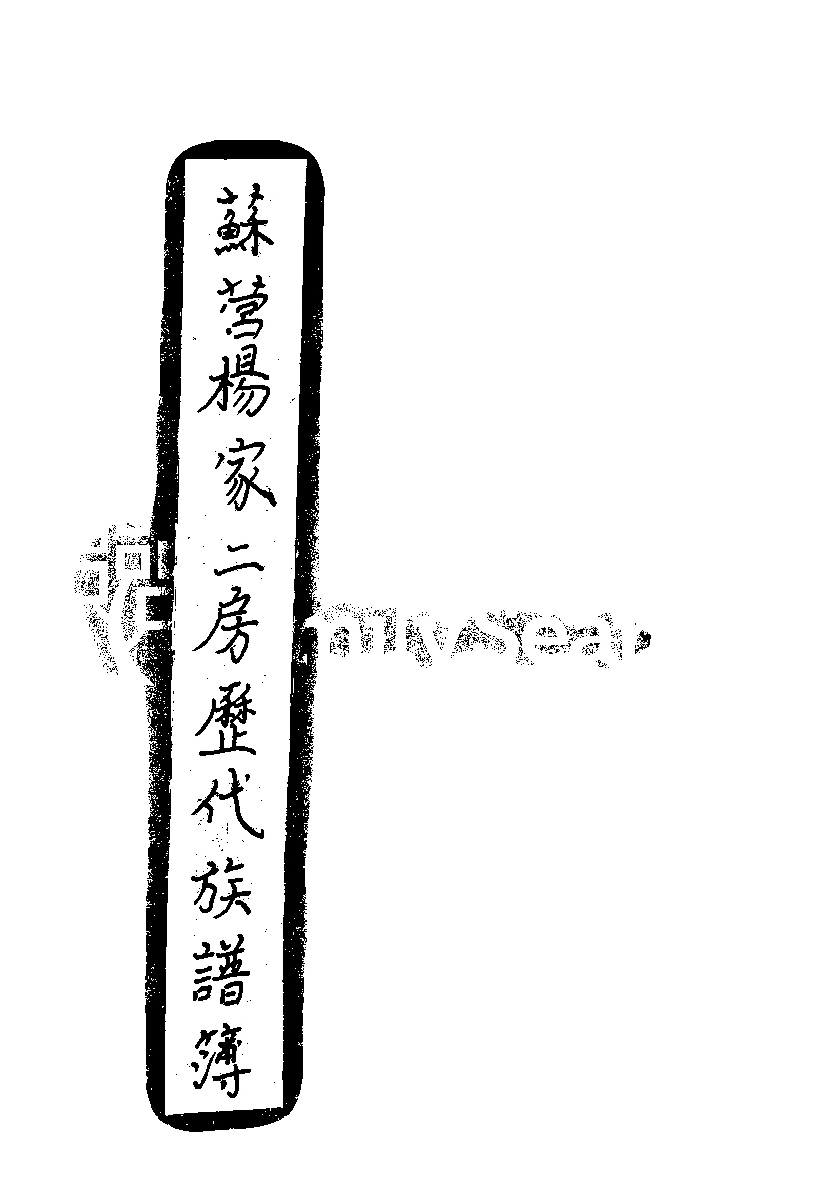 家谱第一张图片