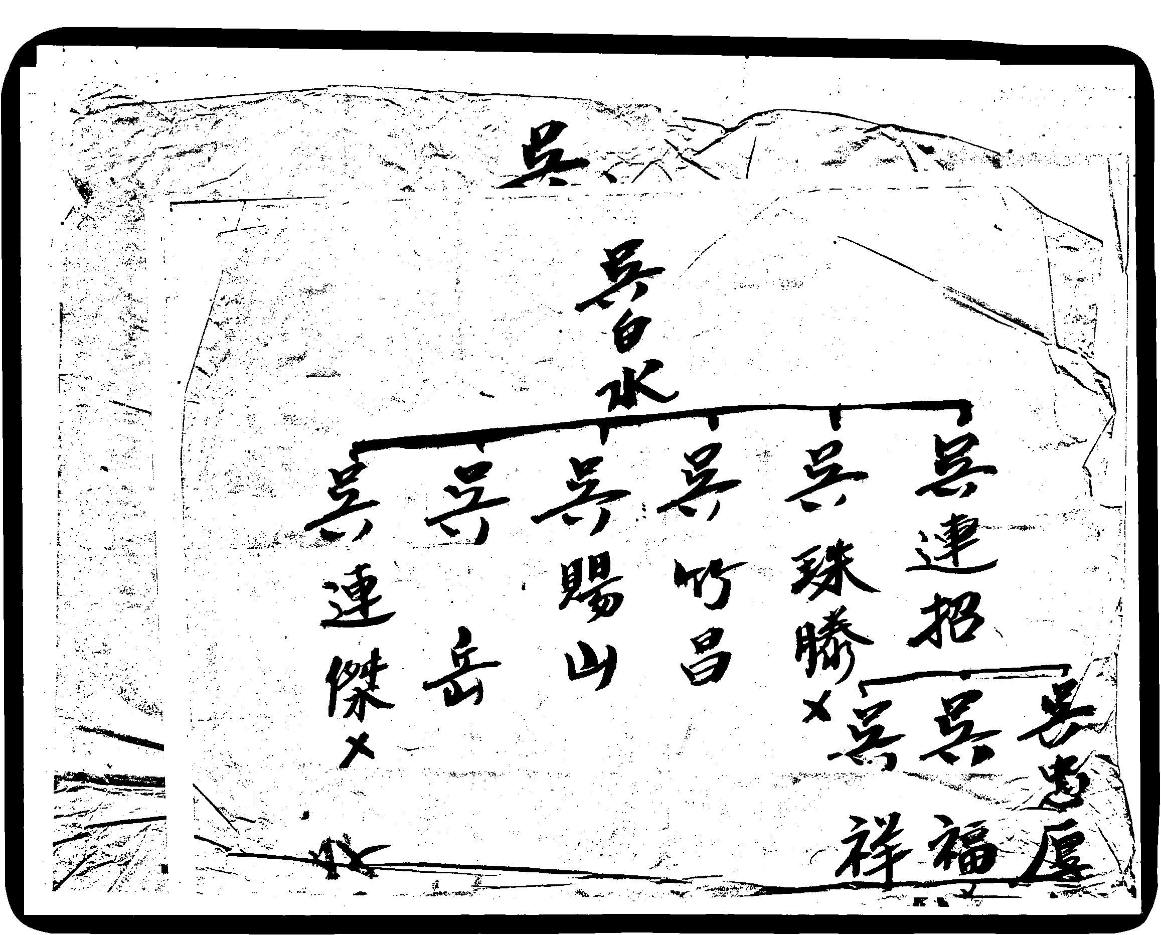 家谱第一张图片