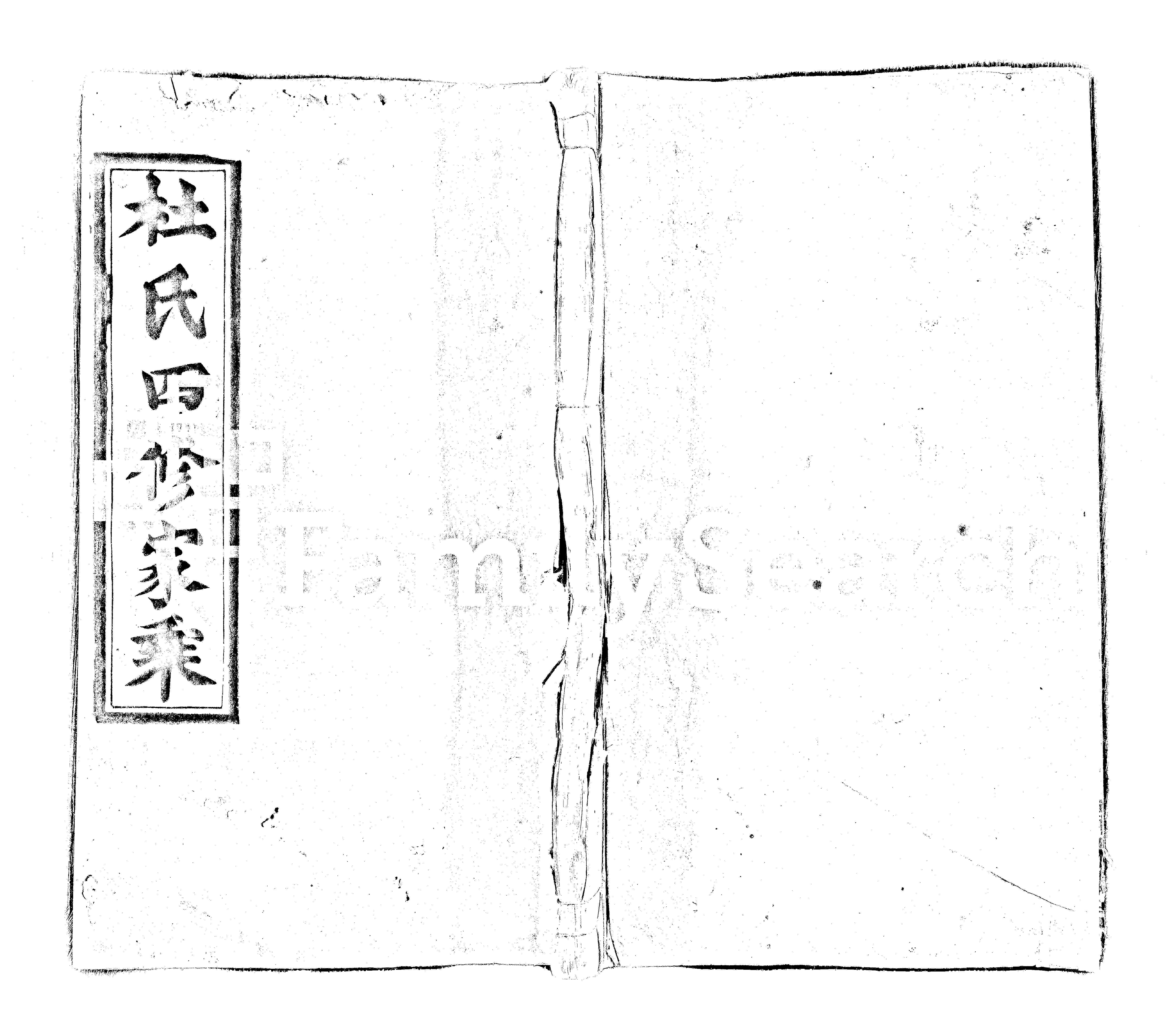 家谱第一张图片