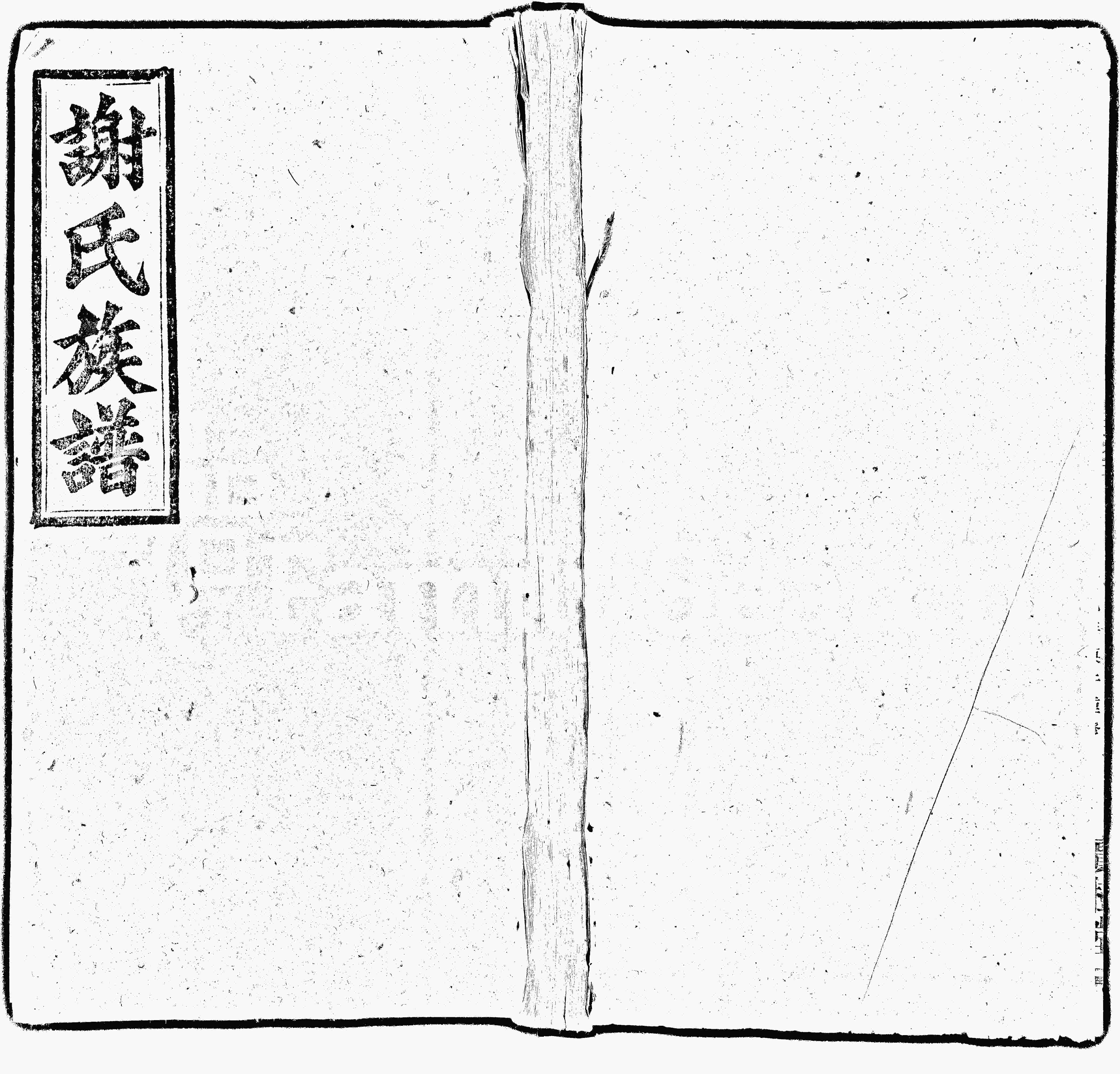 家谱第一张图片