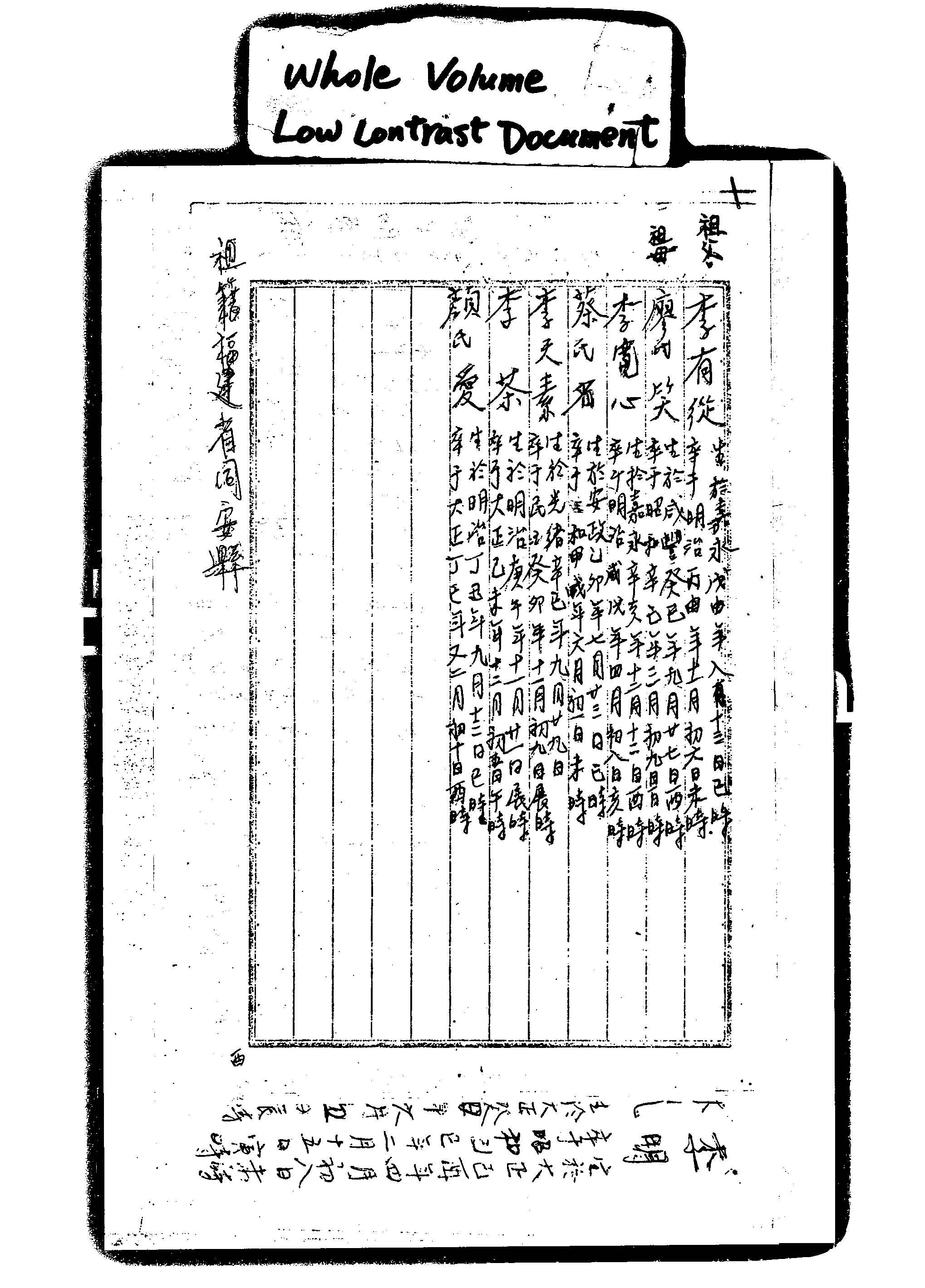 家谱第一张图片