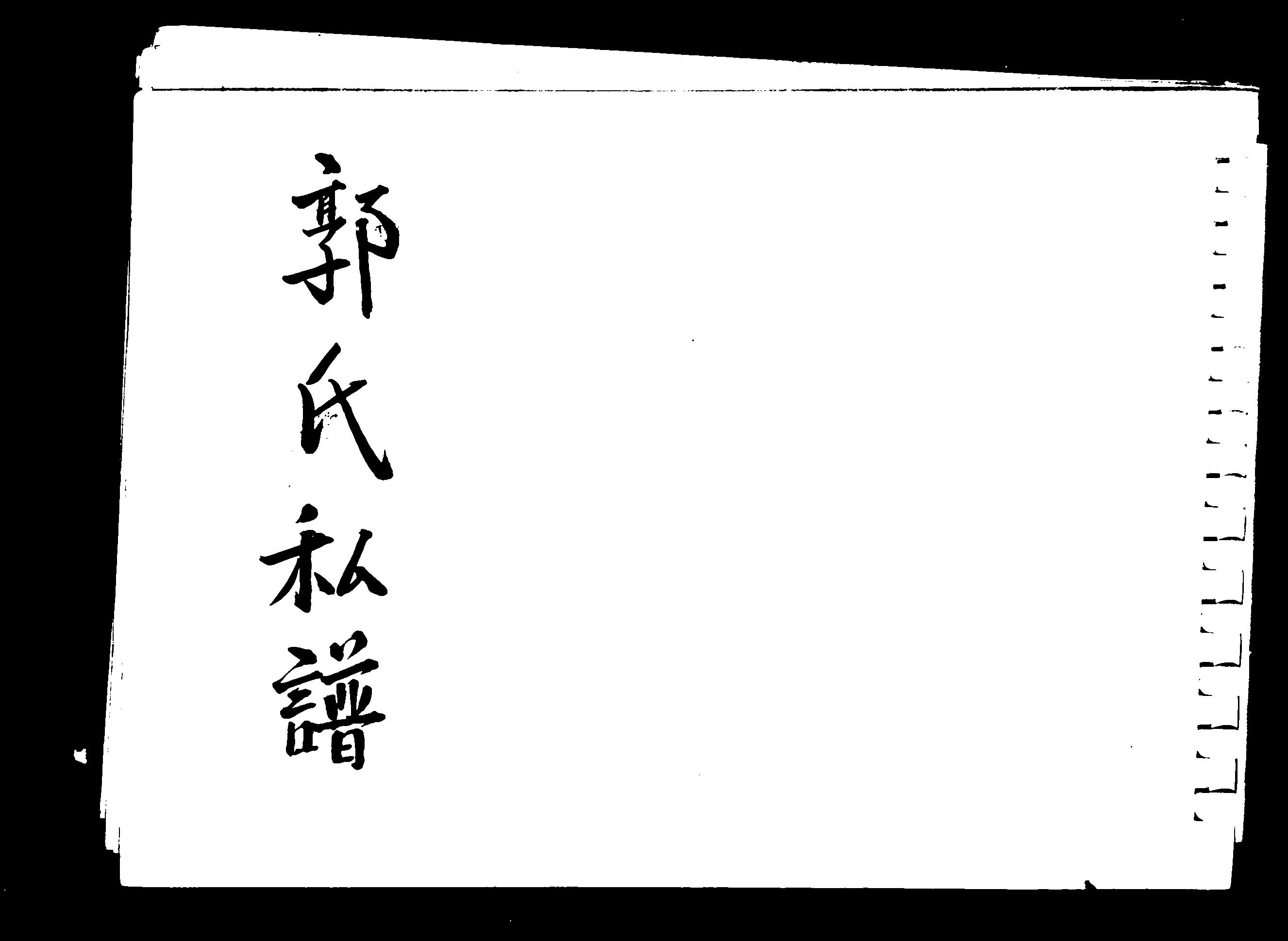 家谱第一张图片