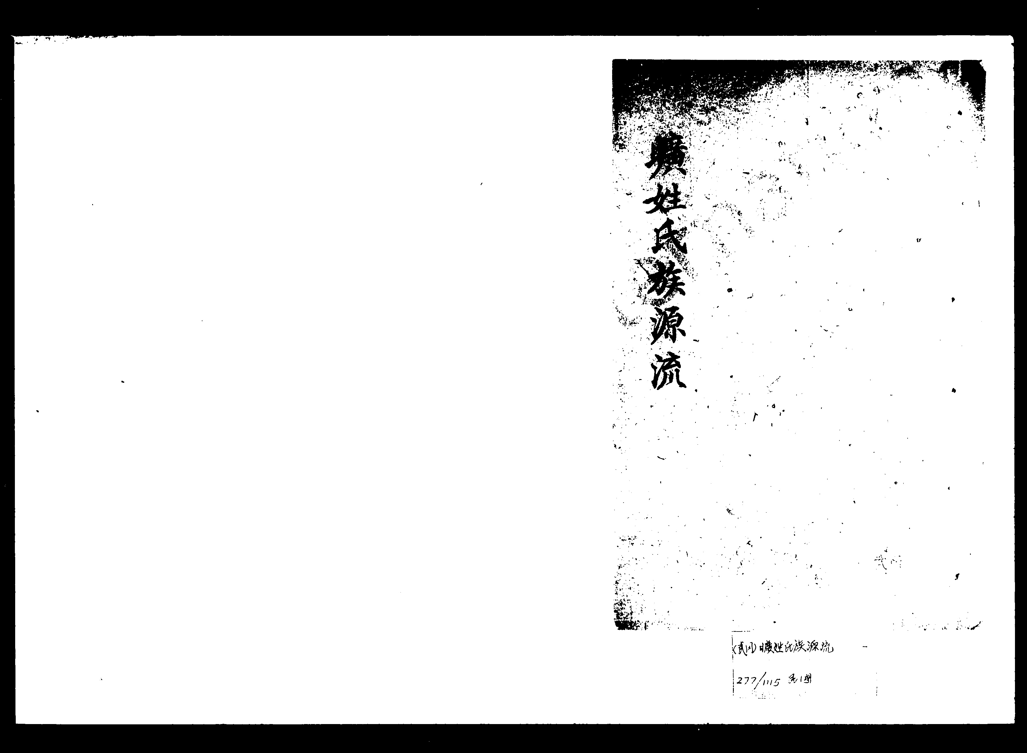 家谱第一张图片