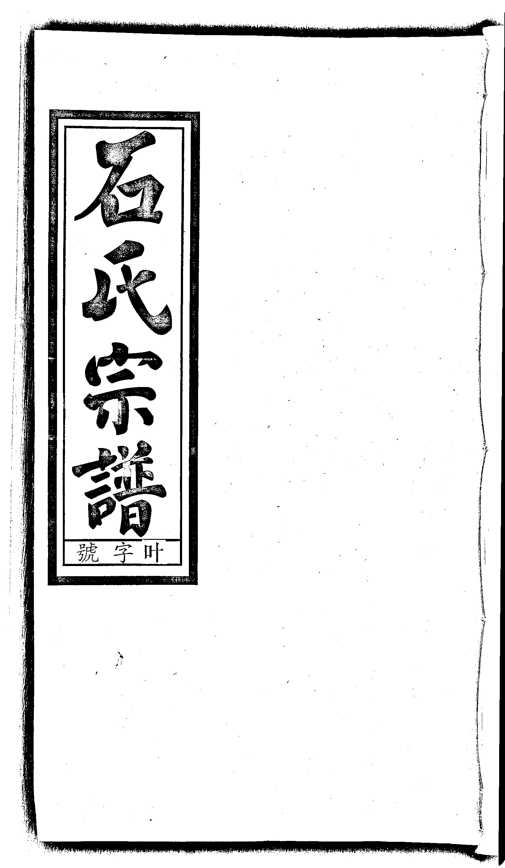 家谱第一张图片