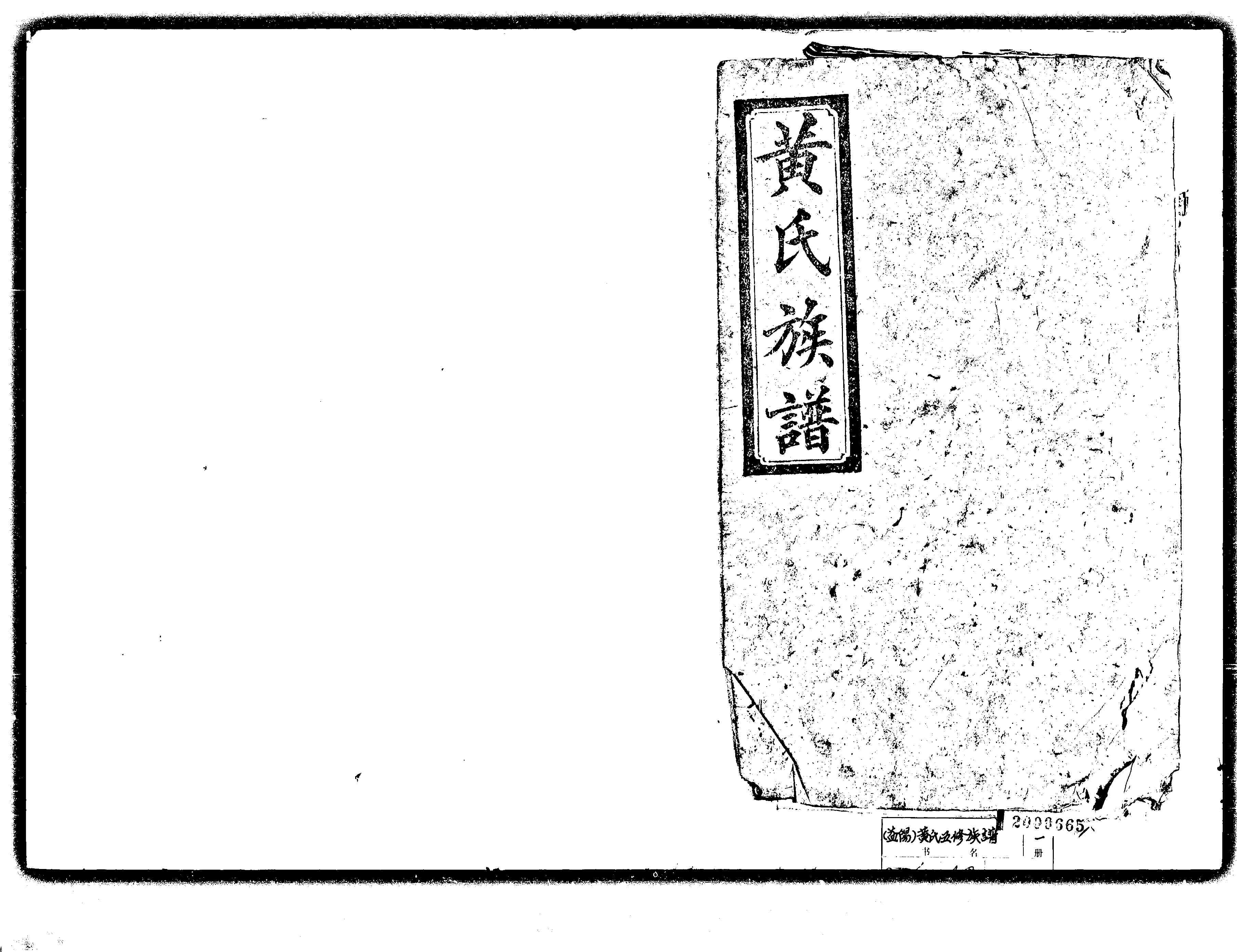 家谱第一张图片