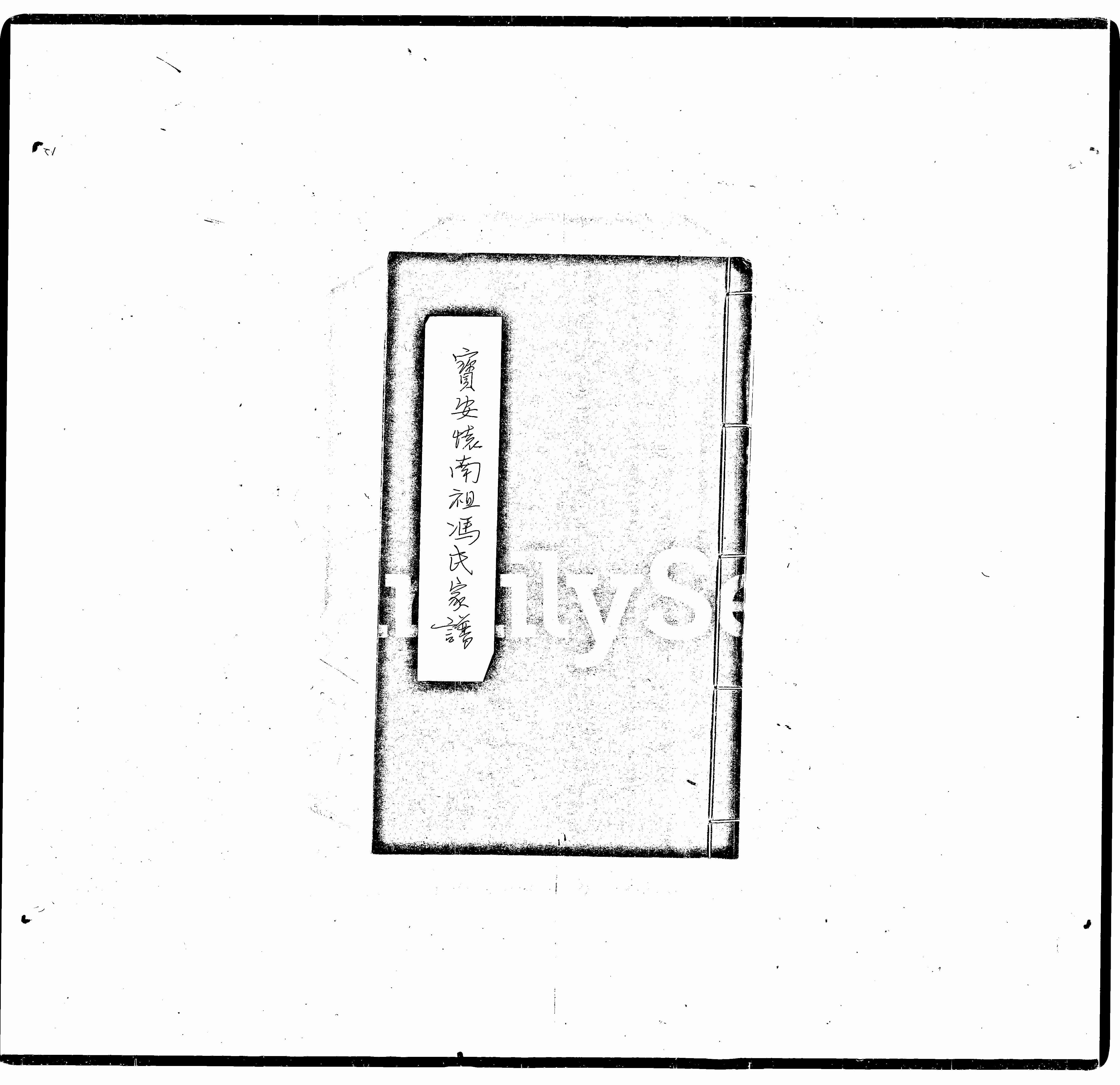 家谱第一张图片