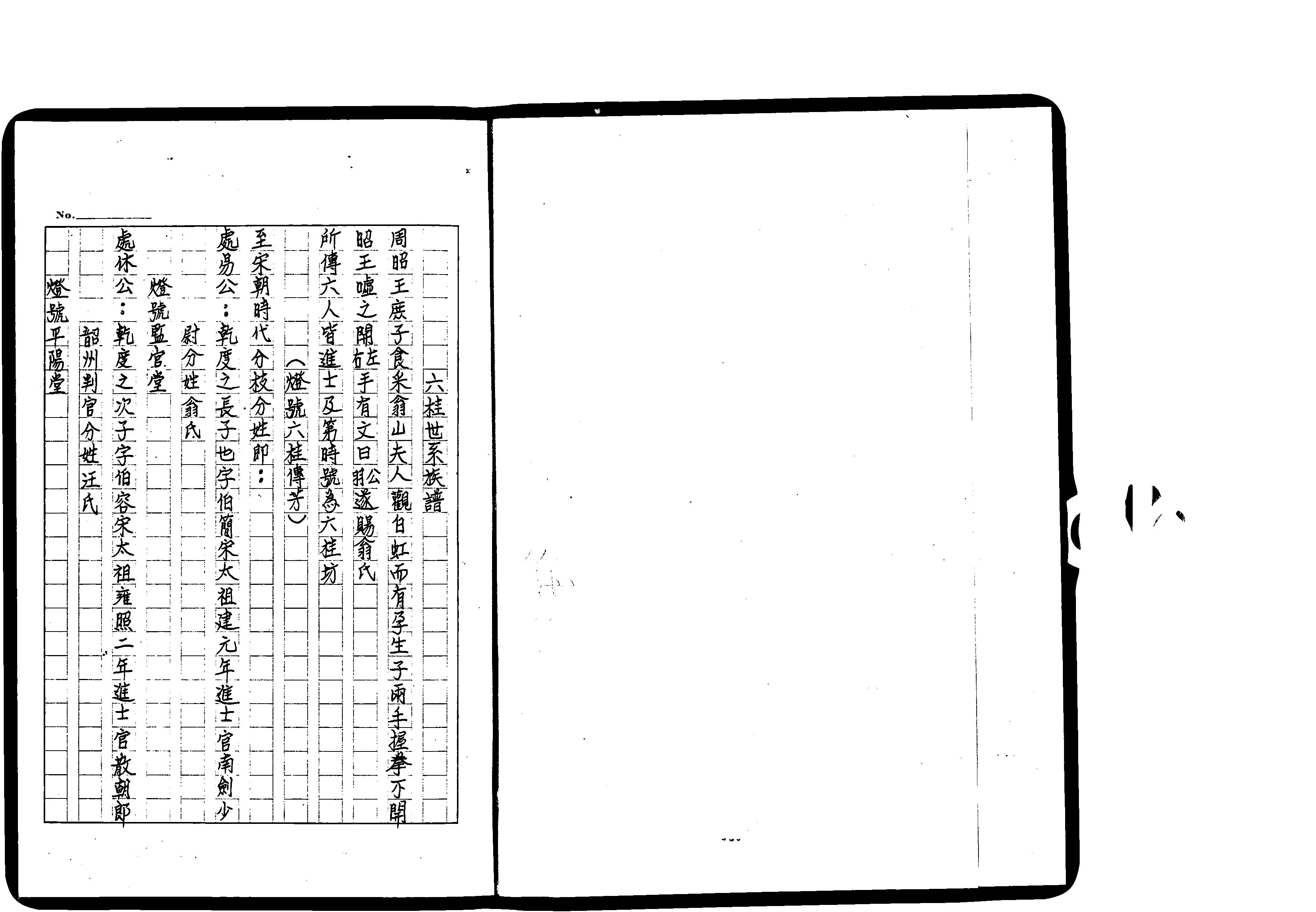 家谱第一张图片