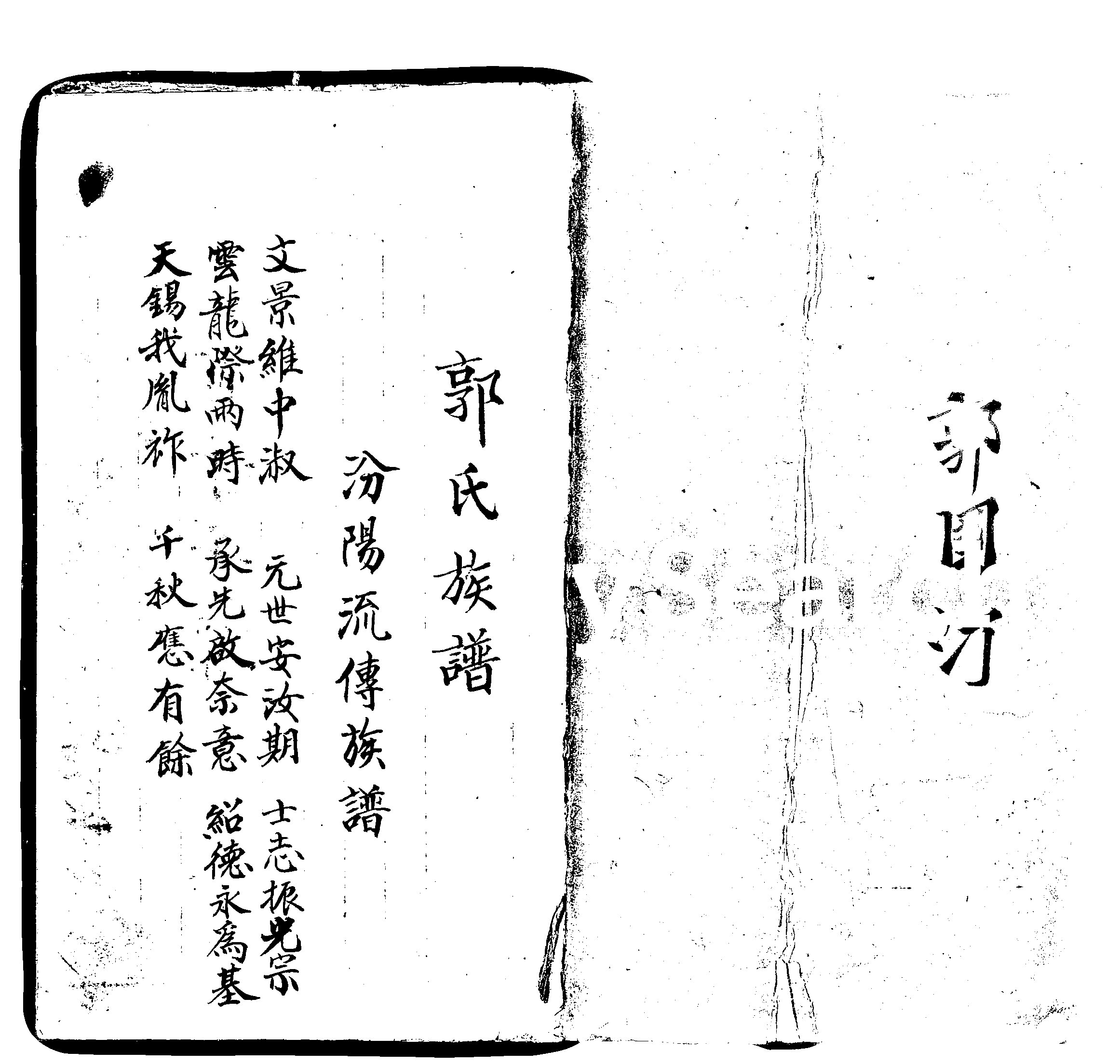 家谱第一张图片