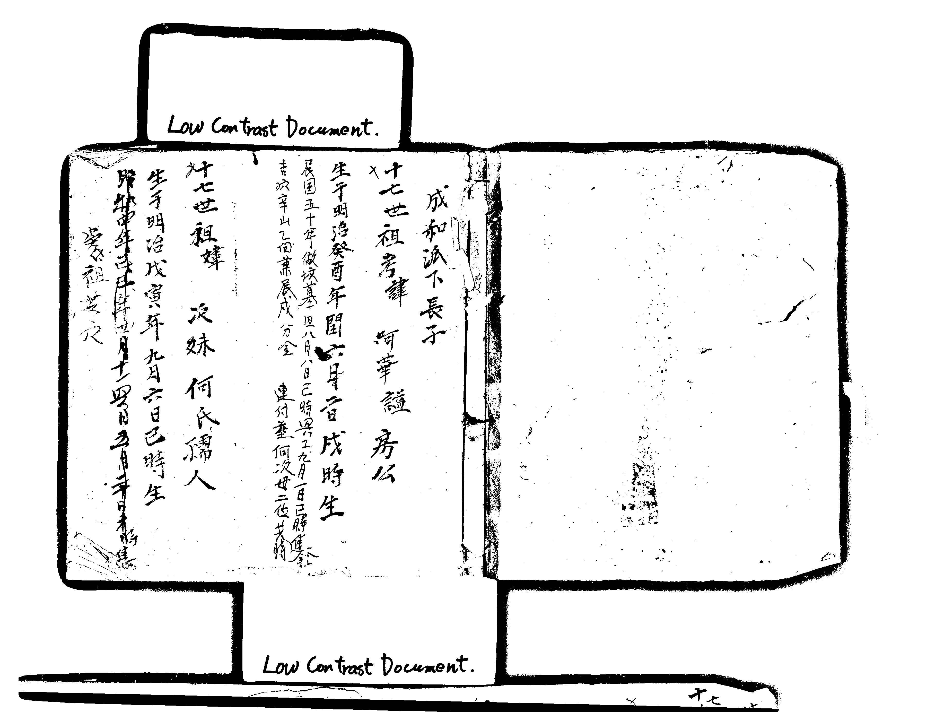 家谱第一张图片
