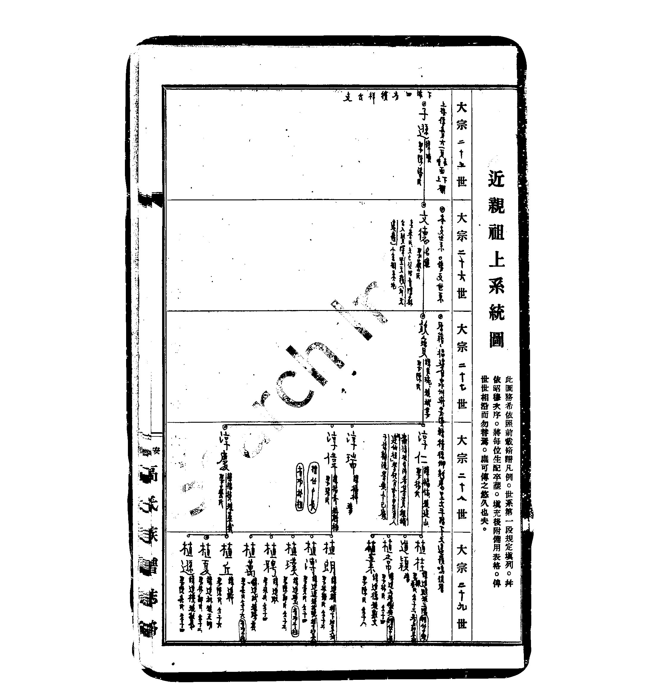 家谱第一张图片
