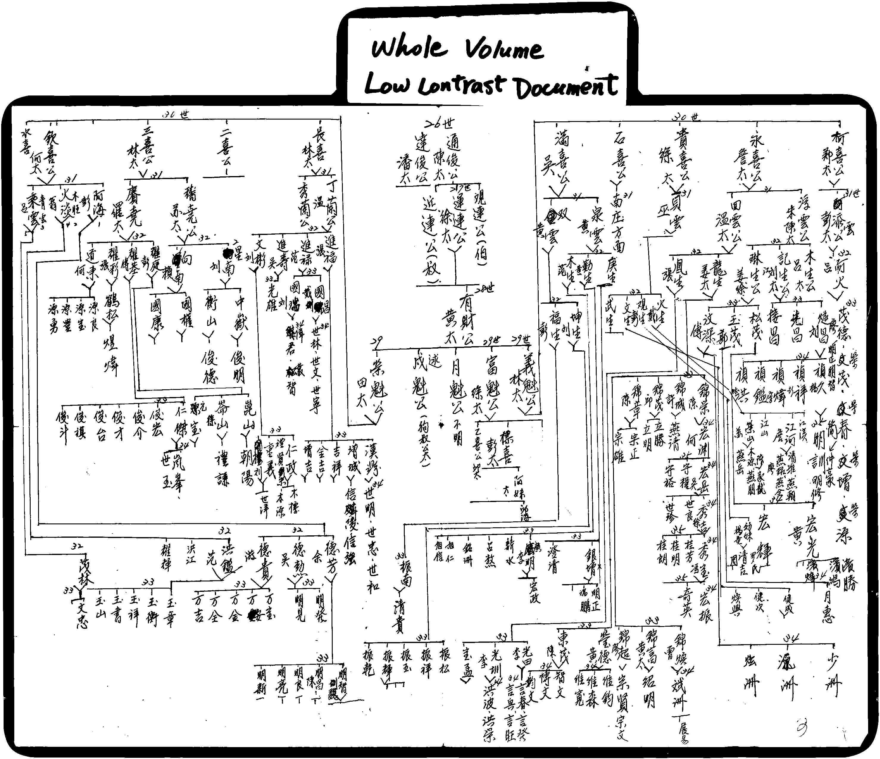 家谱第一张图片