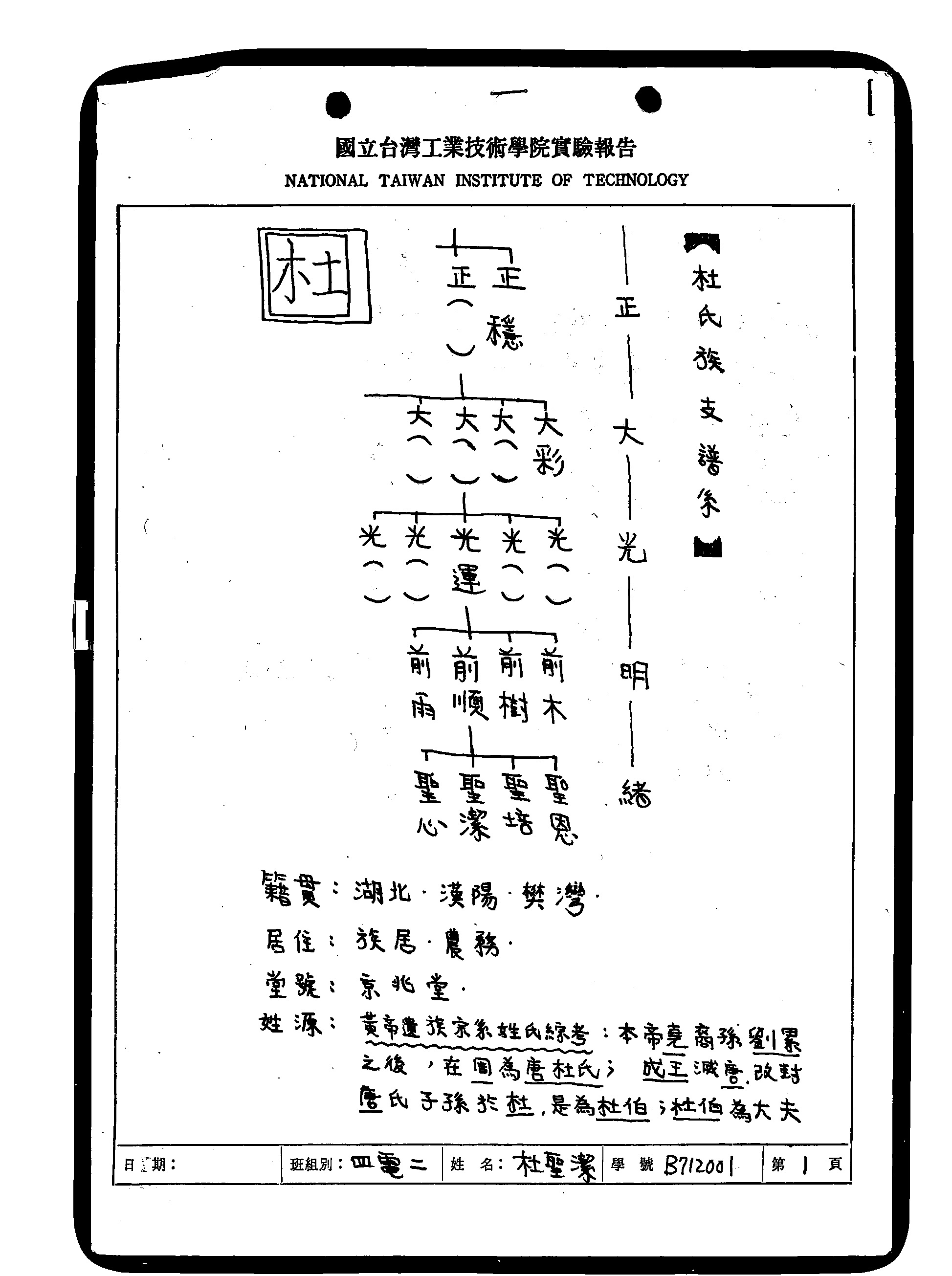 家谱第一张图片