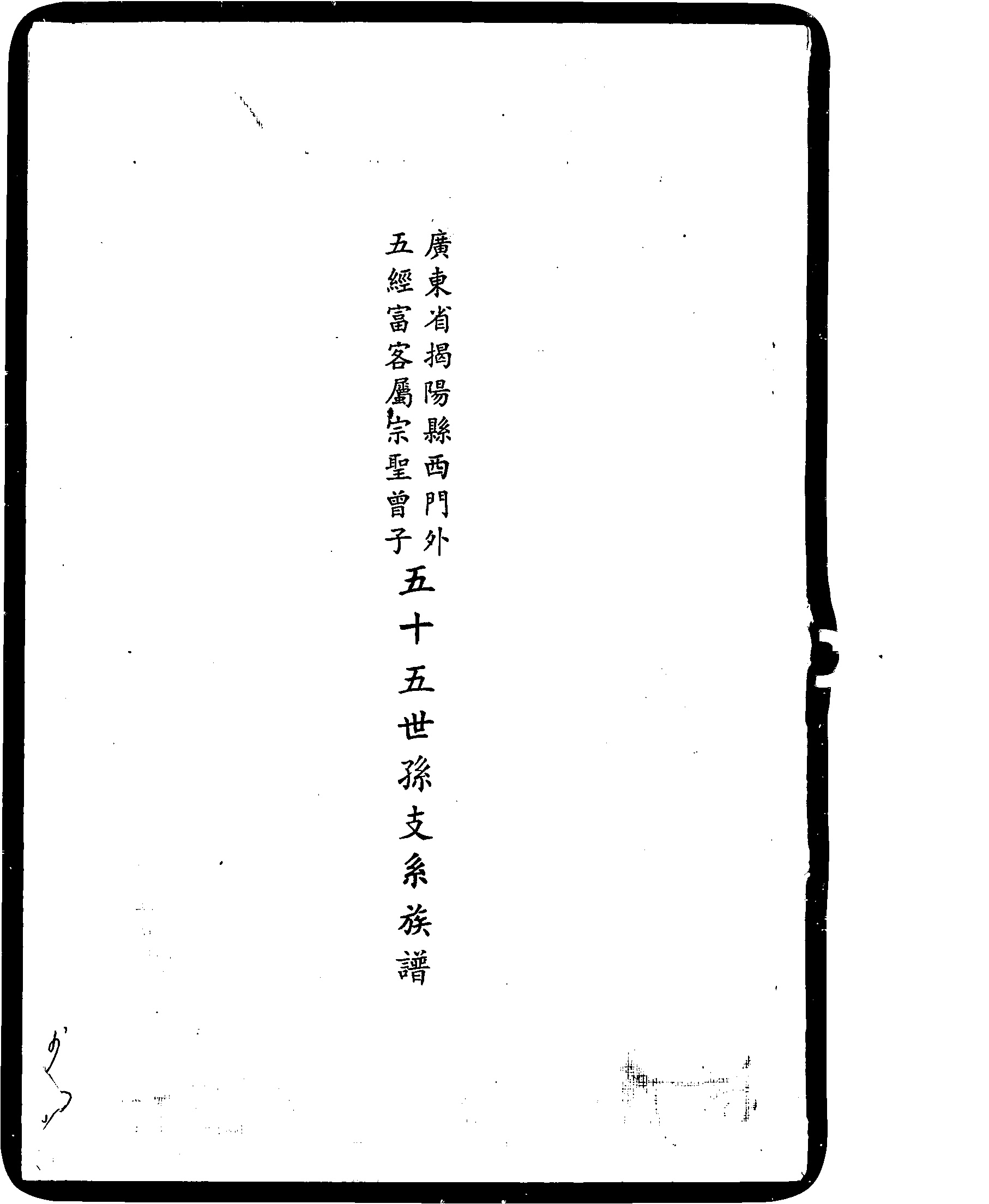 家谱第一张图片