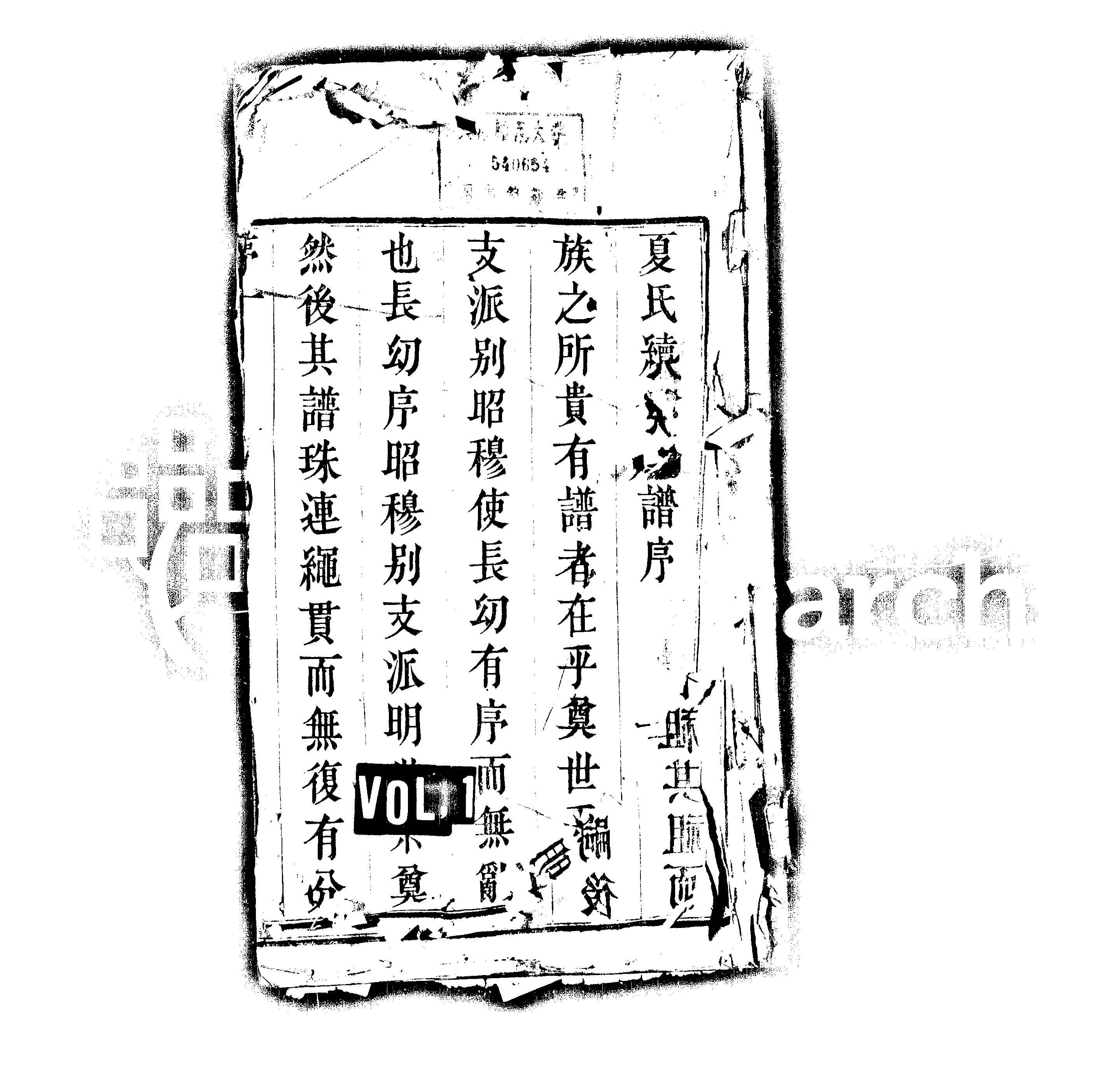 家谱第一张图片