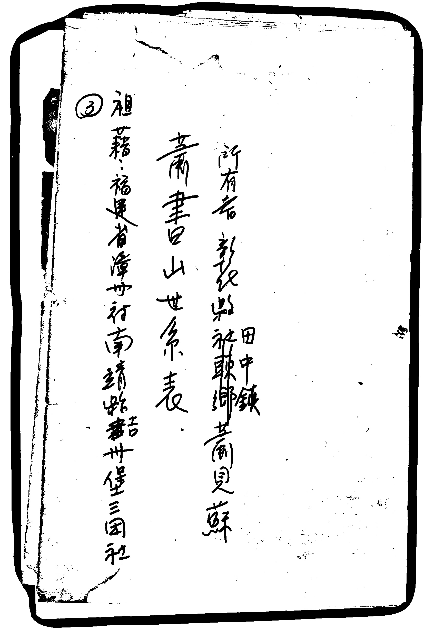 家谱第一张图片