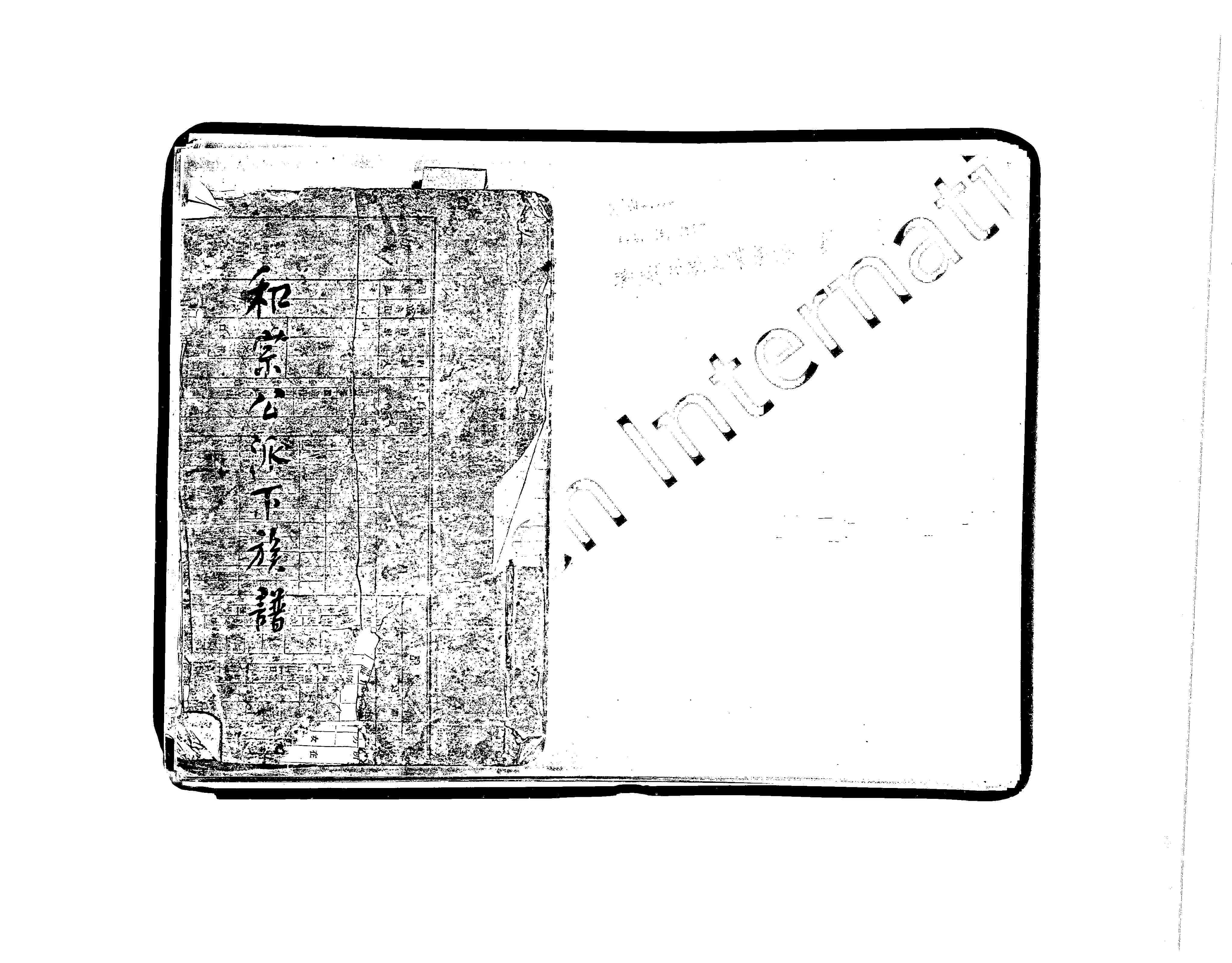 家谱第一张图片