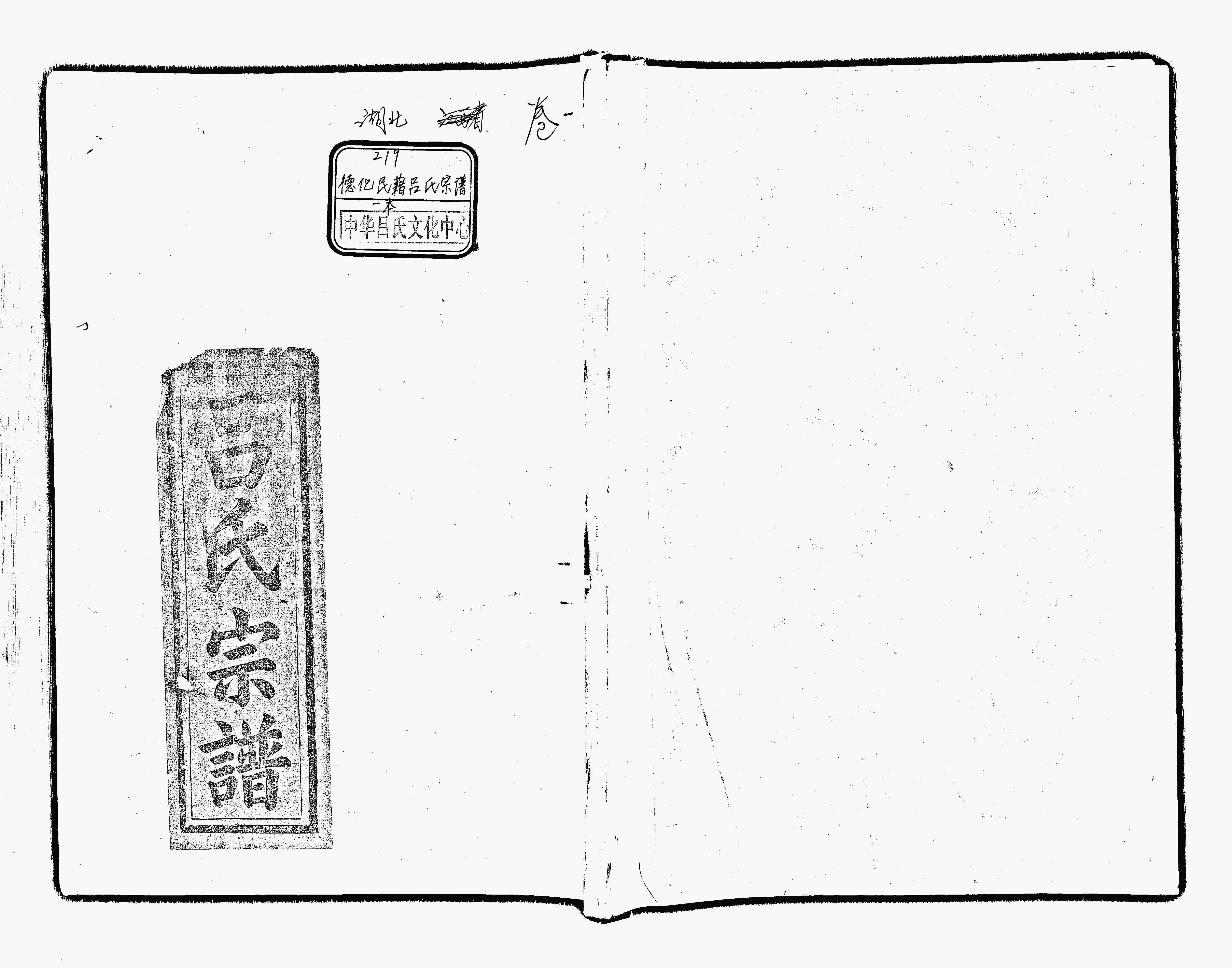 家谱第一张图片