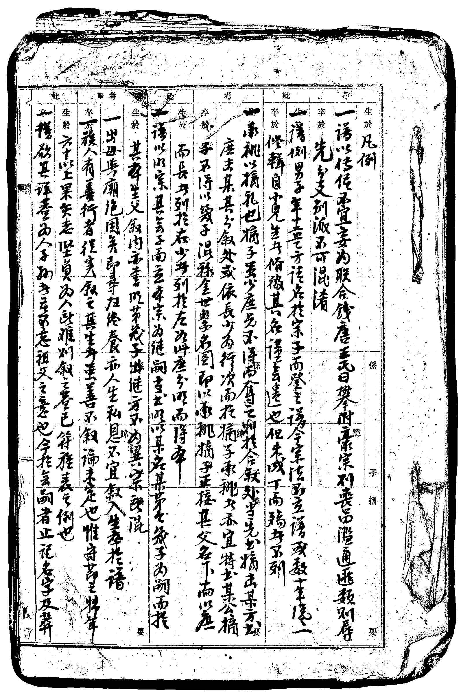 家谱第一张图片