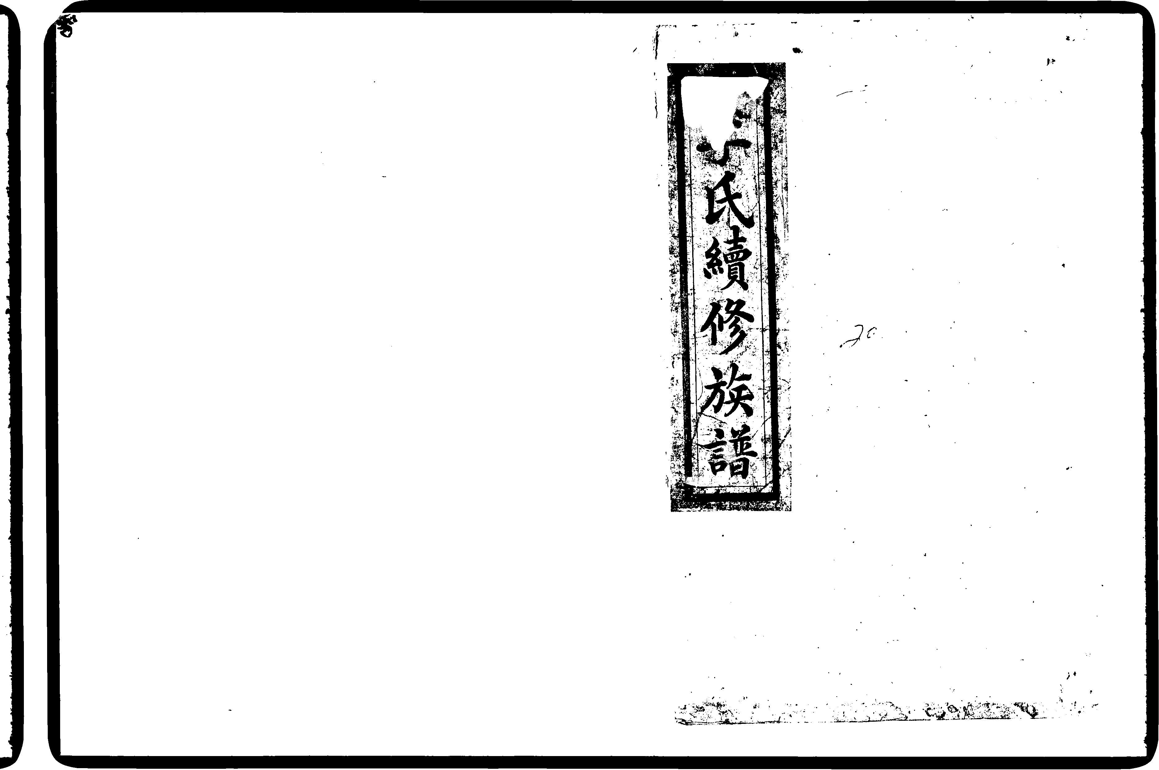 家谱第一张图片