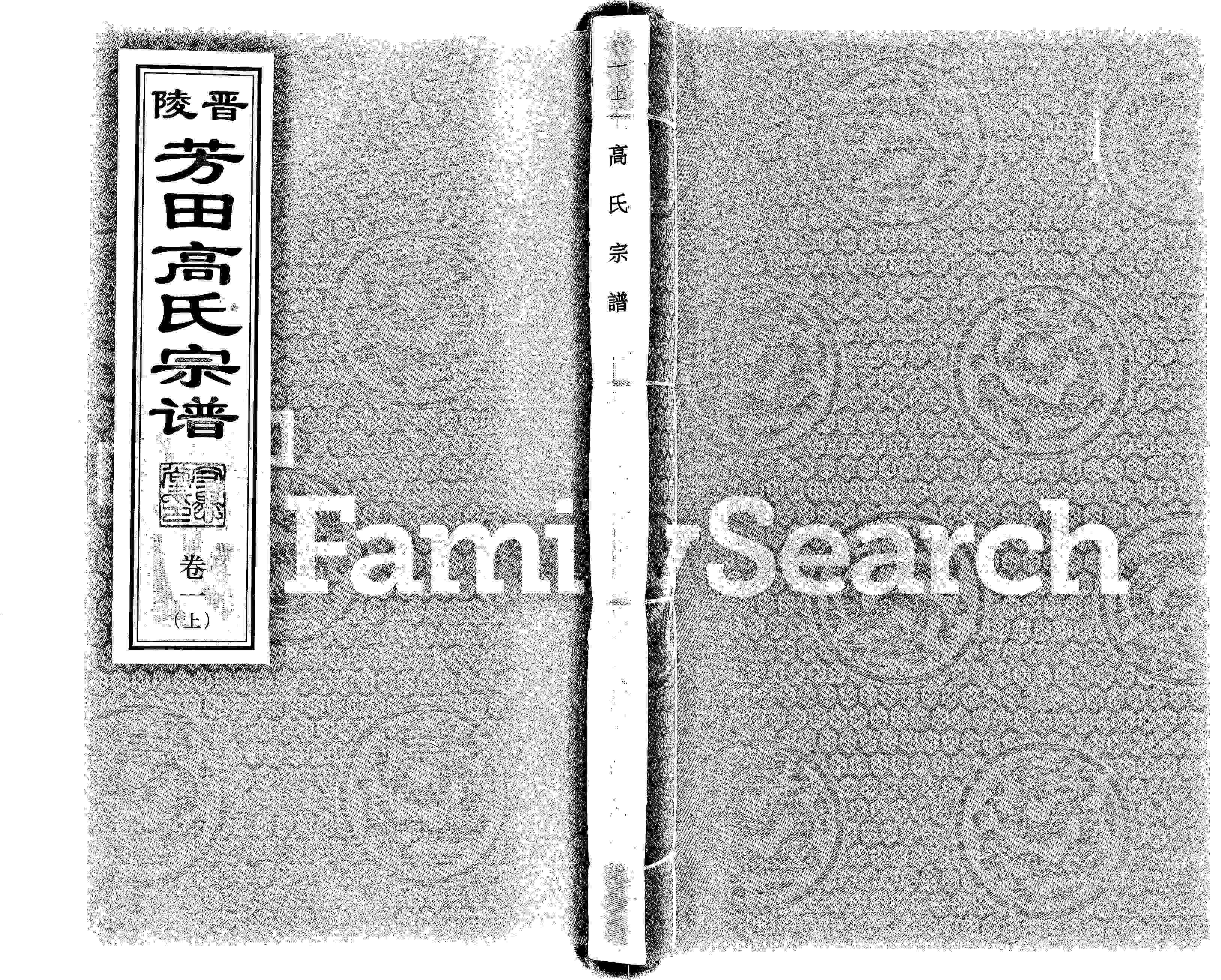 家谱第一张图片