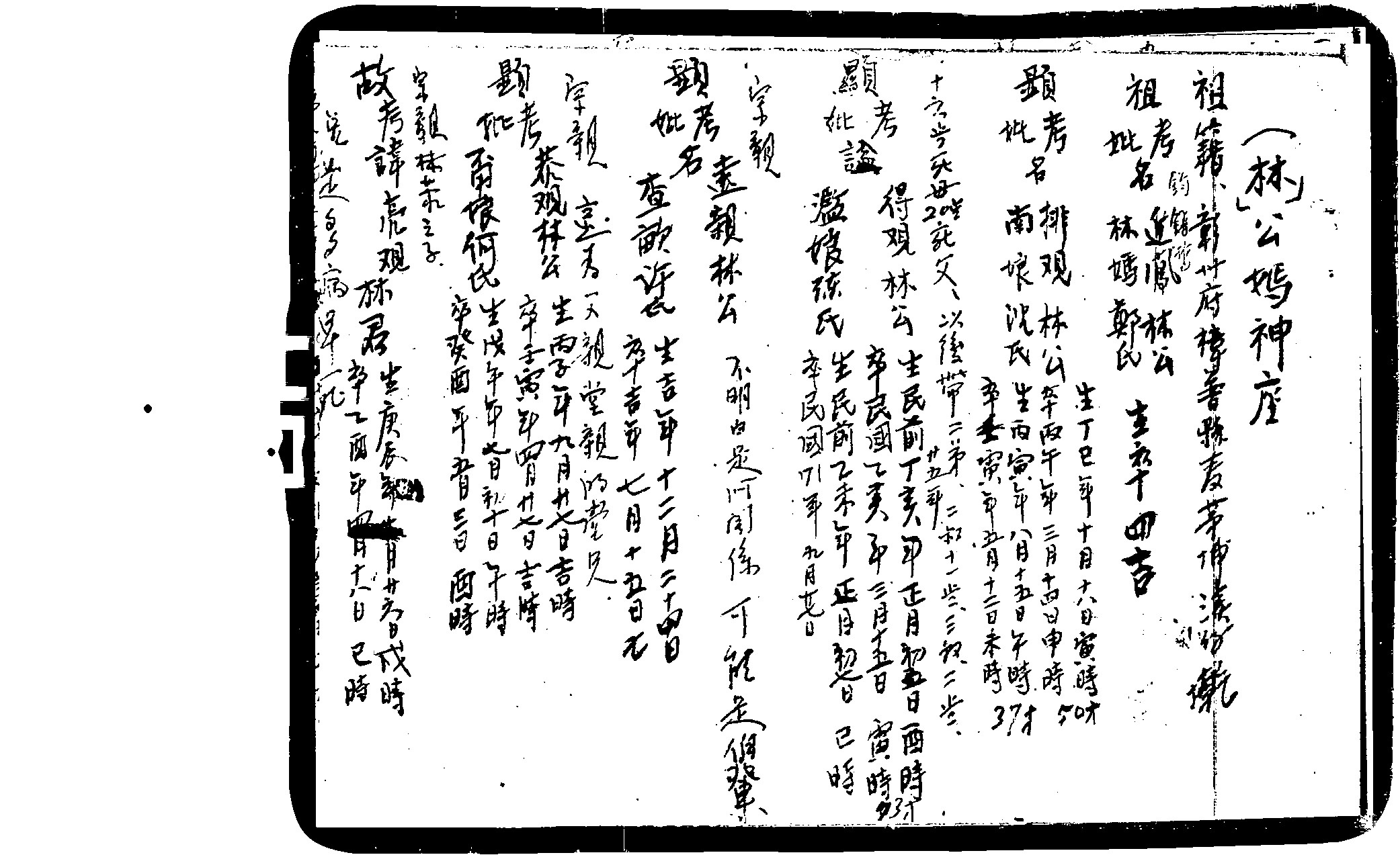 家谱第一张图片