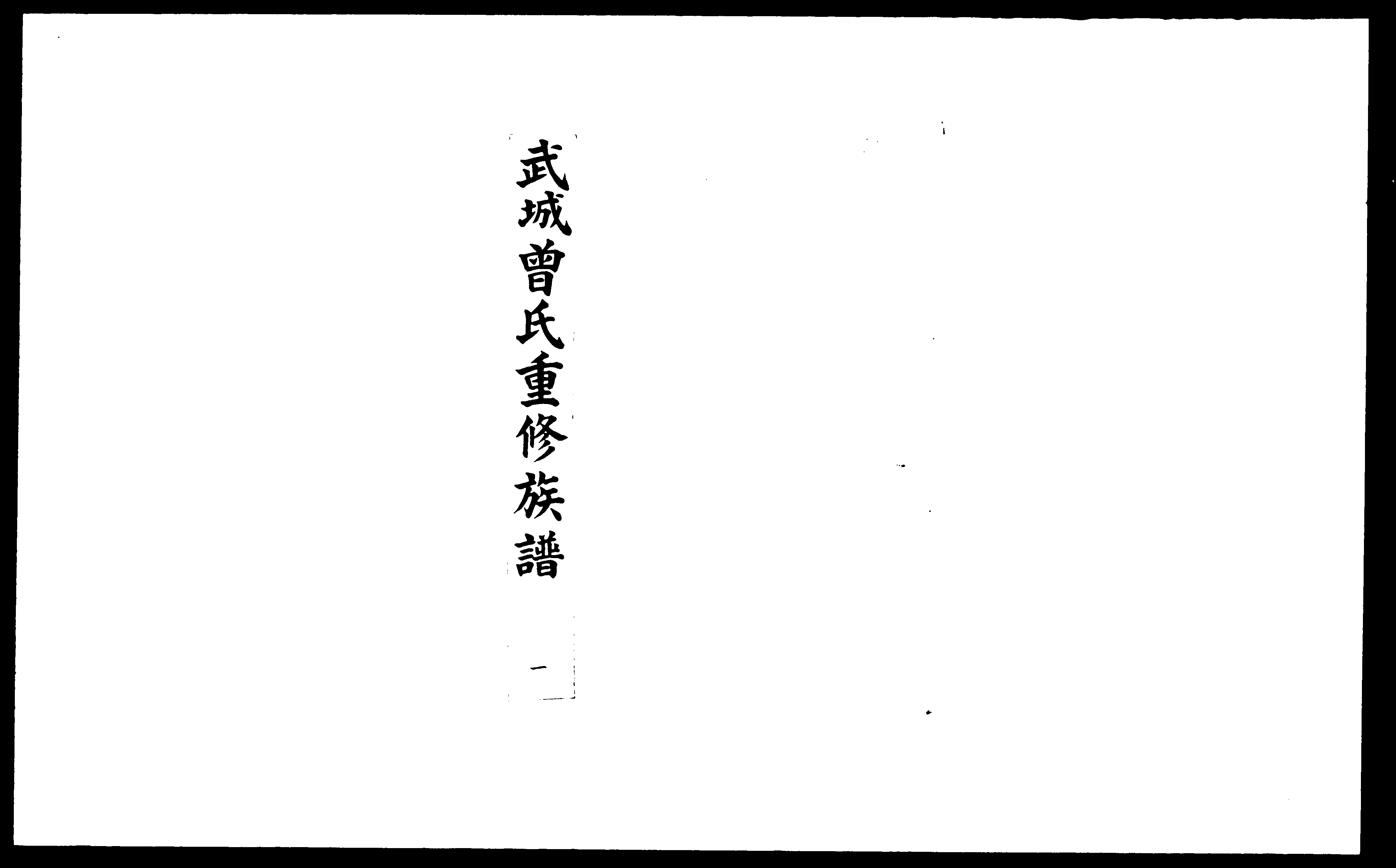 家谱第一张图片