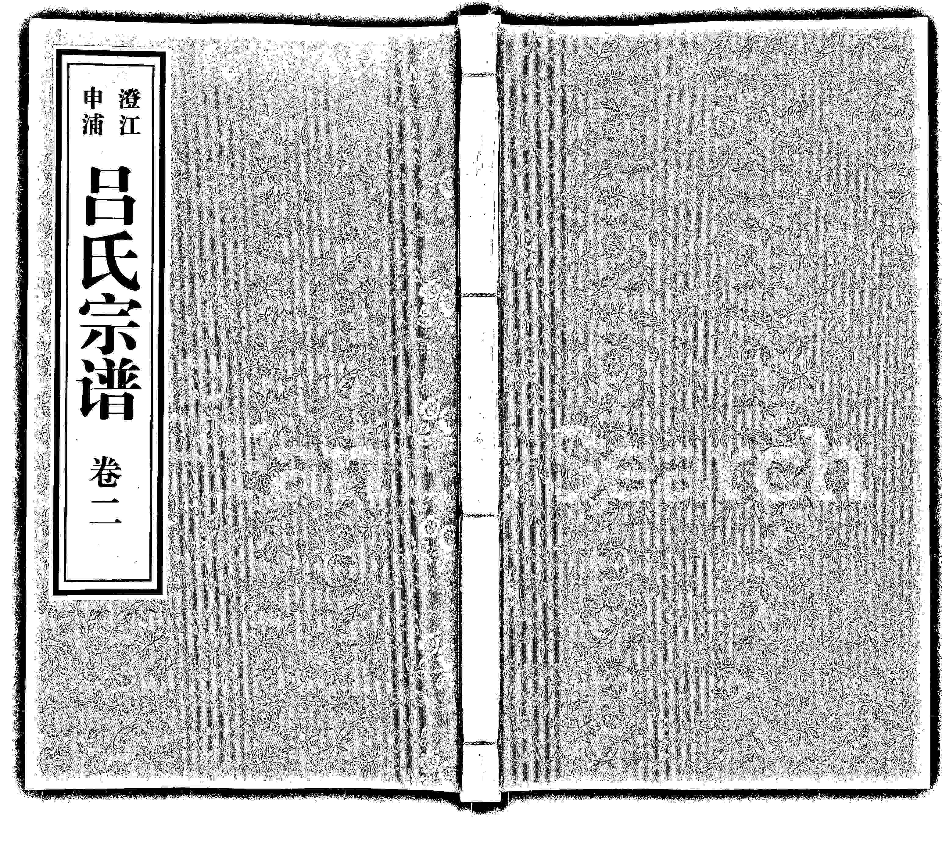 家谱第一张图片