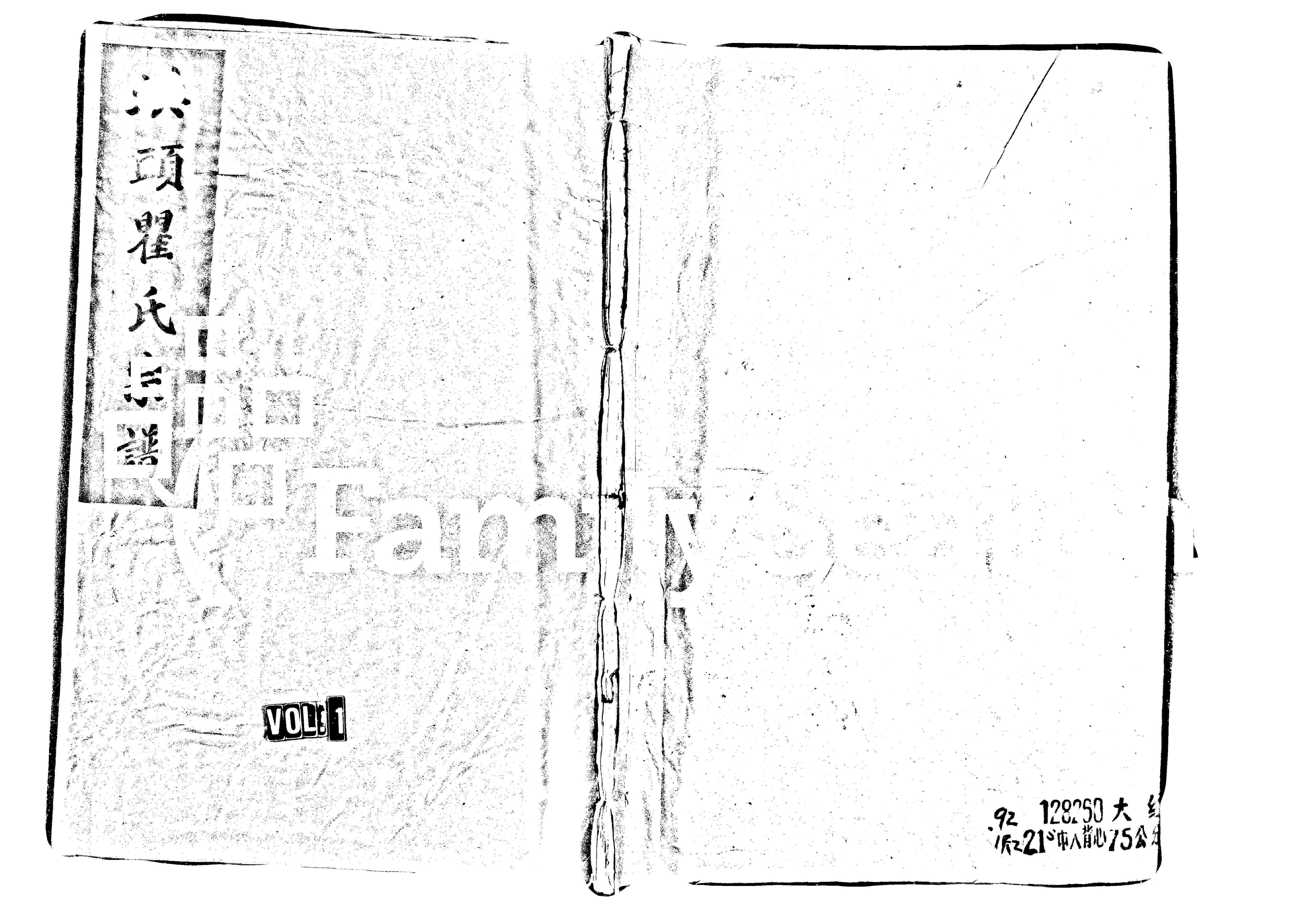 家谱第一张图片