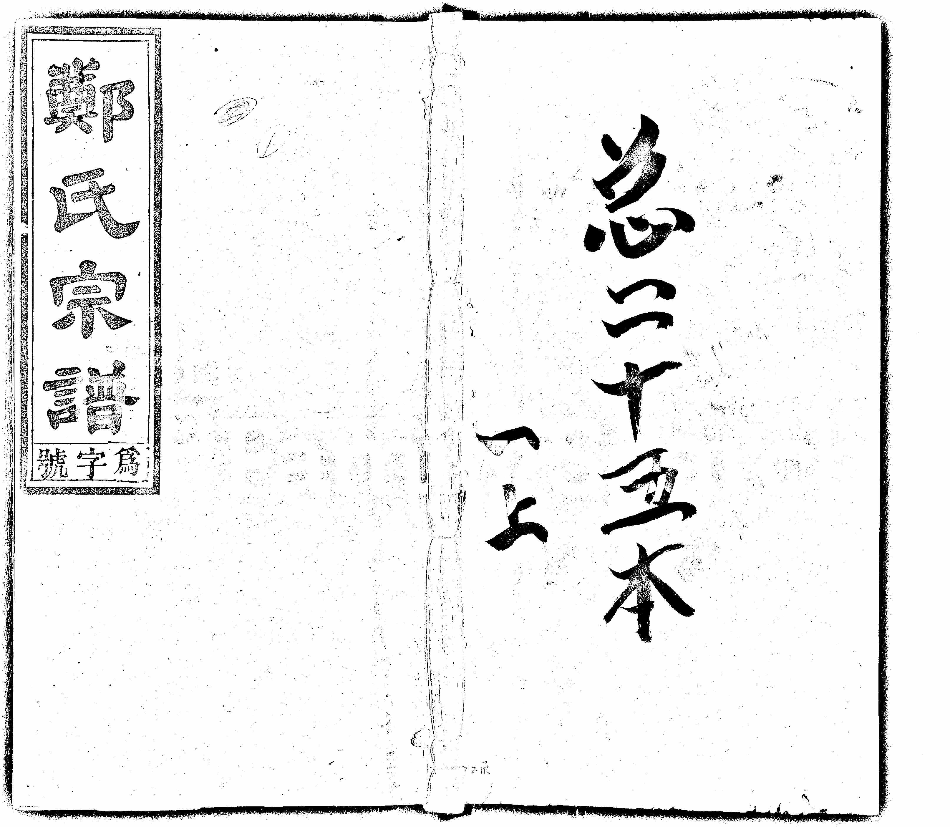 家谱第一张图片