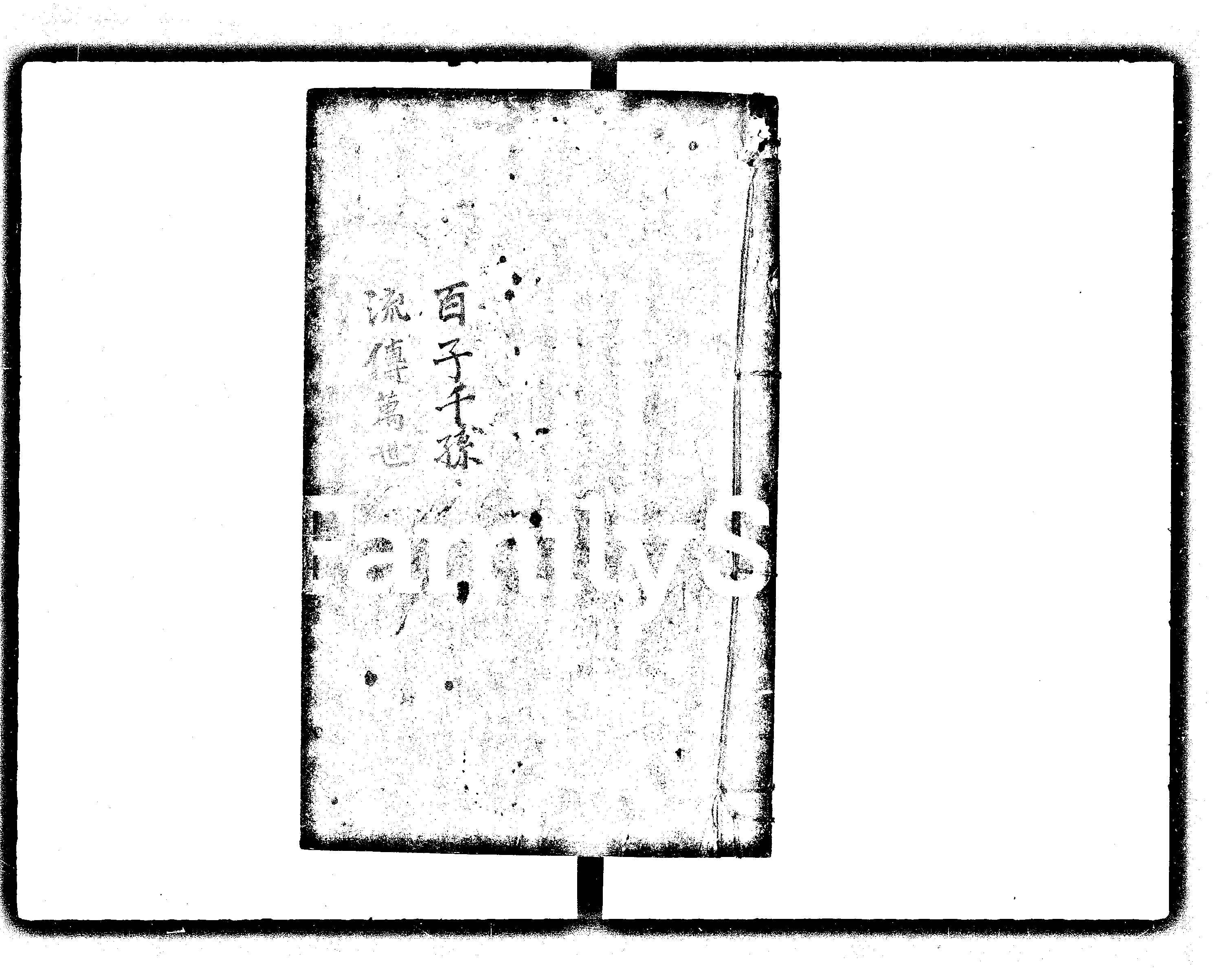 家谱第一张图片