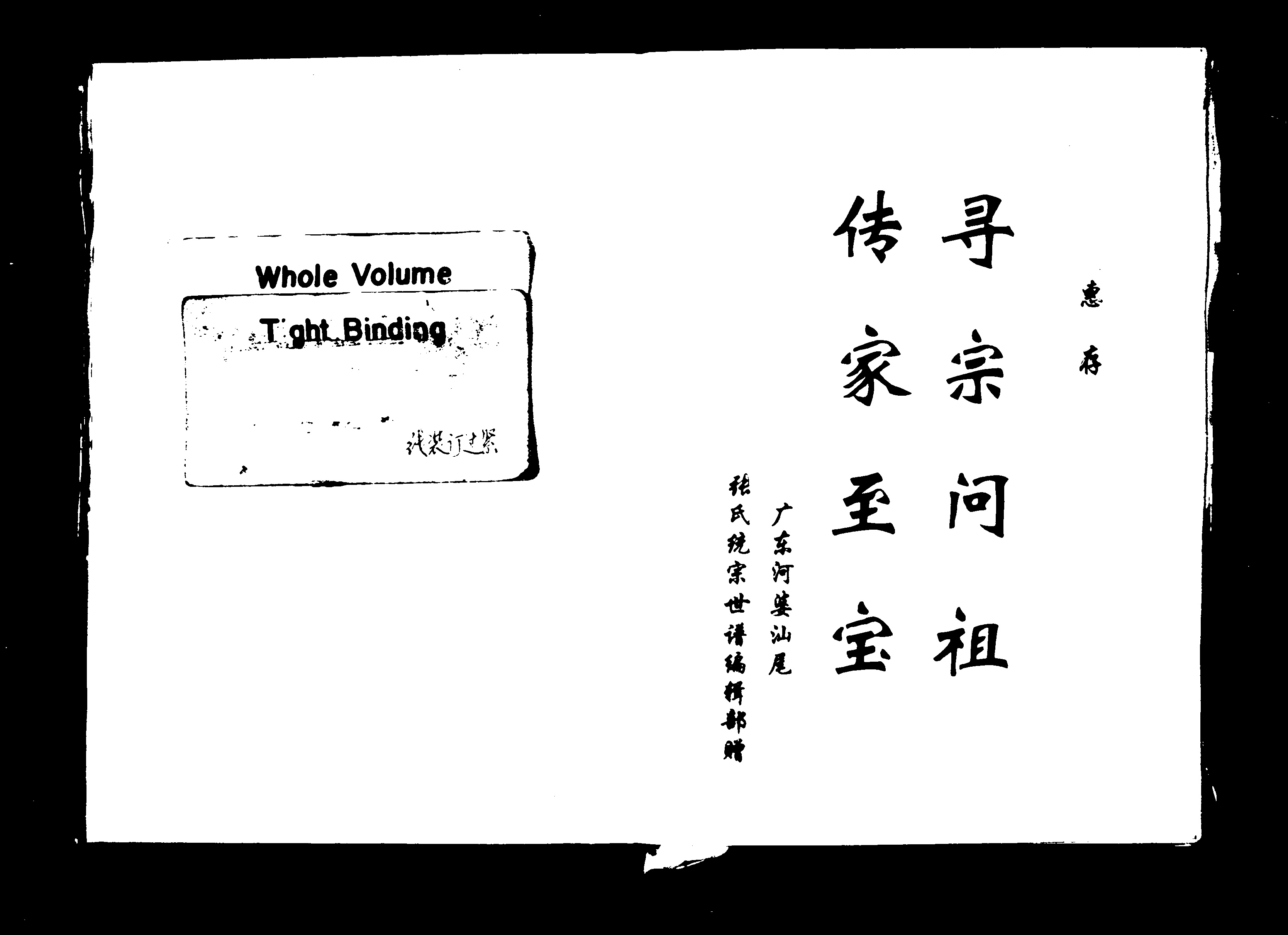 家谱第一张图片