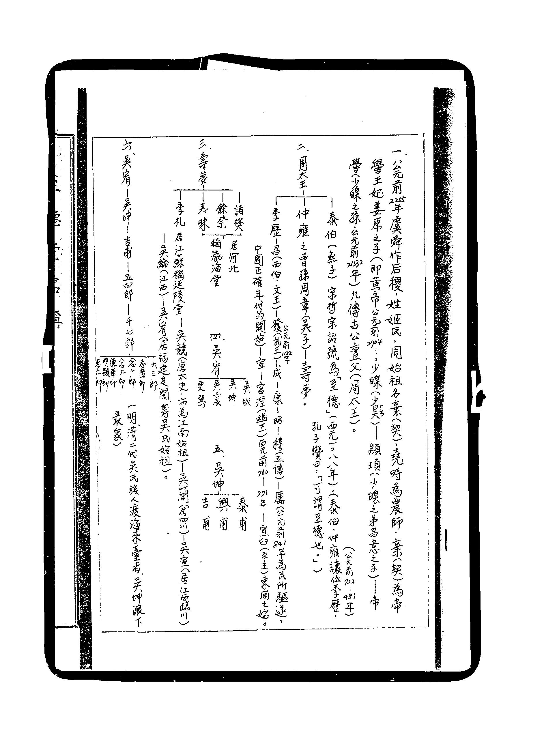家谱第一张图片