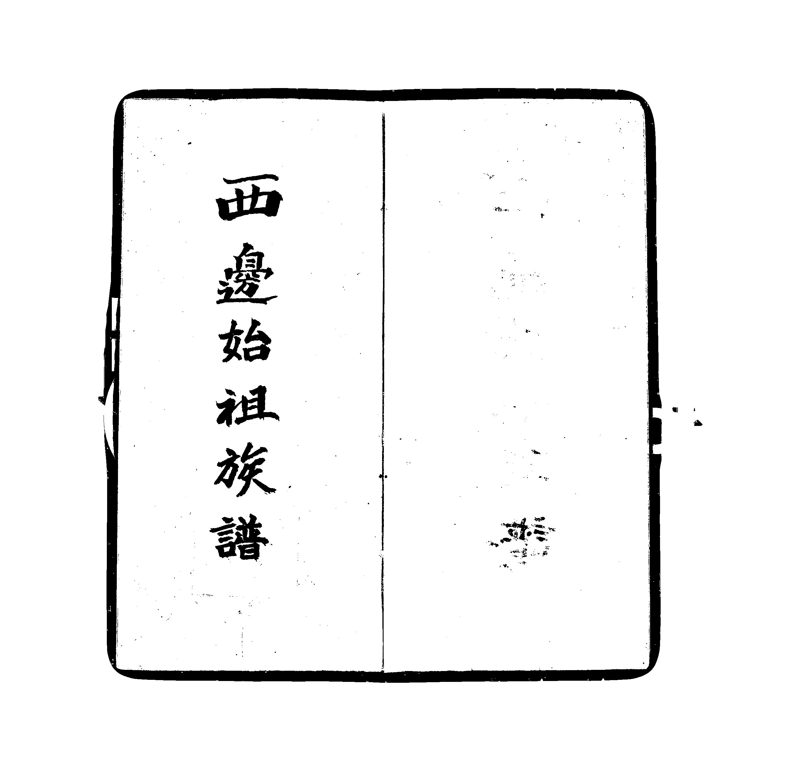 家谱第一张图片