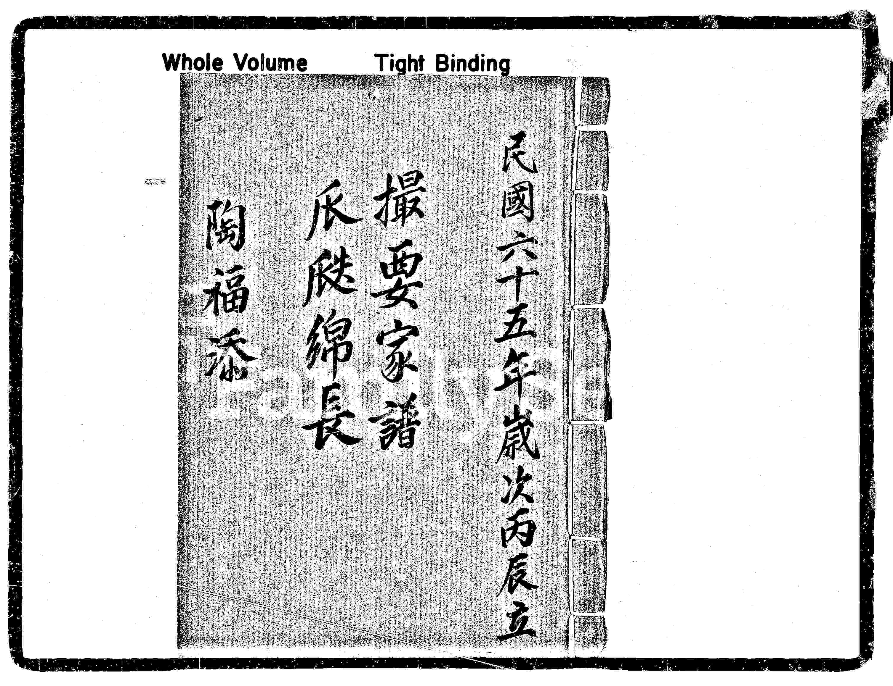 家谱第一张图片